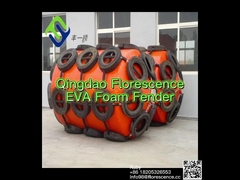 Defensa de goma rellena de espuma marina para barcos y muelles