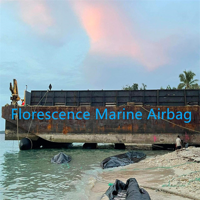 Alta tirantez Marine Ship Launching Airbags del aire 9 capas