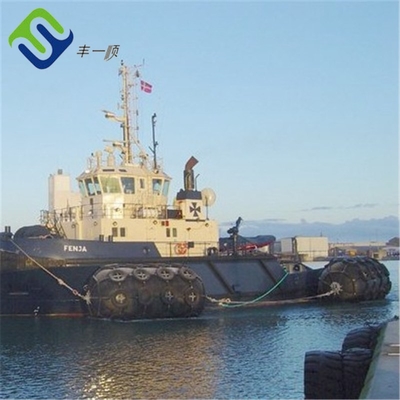 Barco Marine Pneumatic Rubber Fender de parachoques D3.3L6.5m de la nave del buque de petróleo