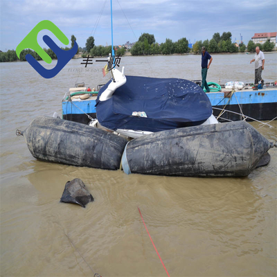 Balón de botes con rodillos Bolsas de aire marinas para el lanzamiento de buques con un diámetro de 0,6-2,8 m