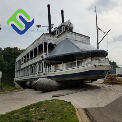 Balón de botes con rodillos Bolsas de aire marinas para el lanzamiento de buques con un diámetro de 0,6-2,8 m