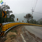Barrera plástica del rodillo de la carretera de la seguridad de Eva Pu Anti Crash Guardrail extensible